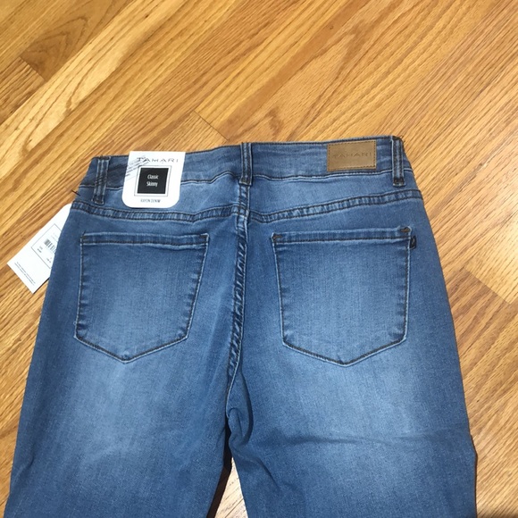 New Tahari Classic Skinny Mid Rise Jeans - Picture 5 of 8